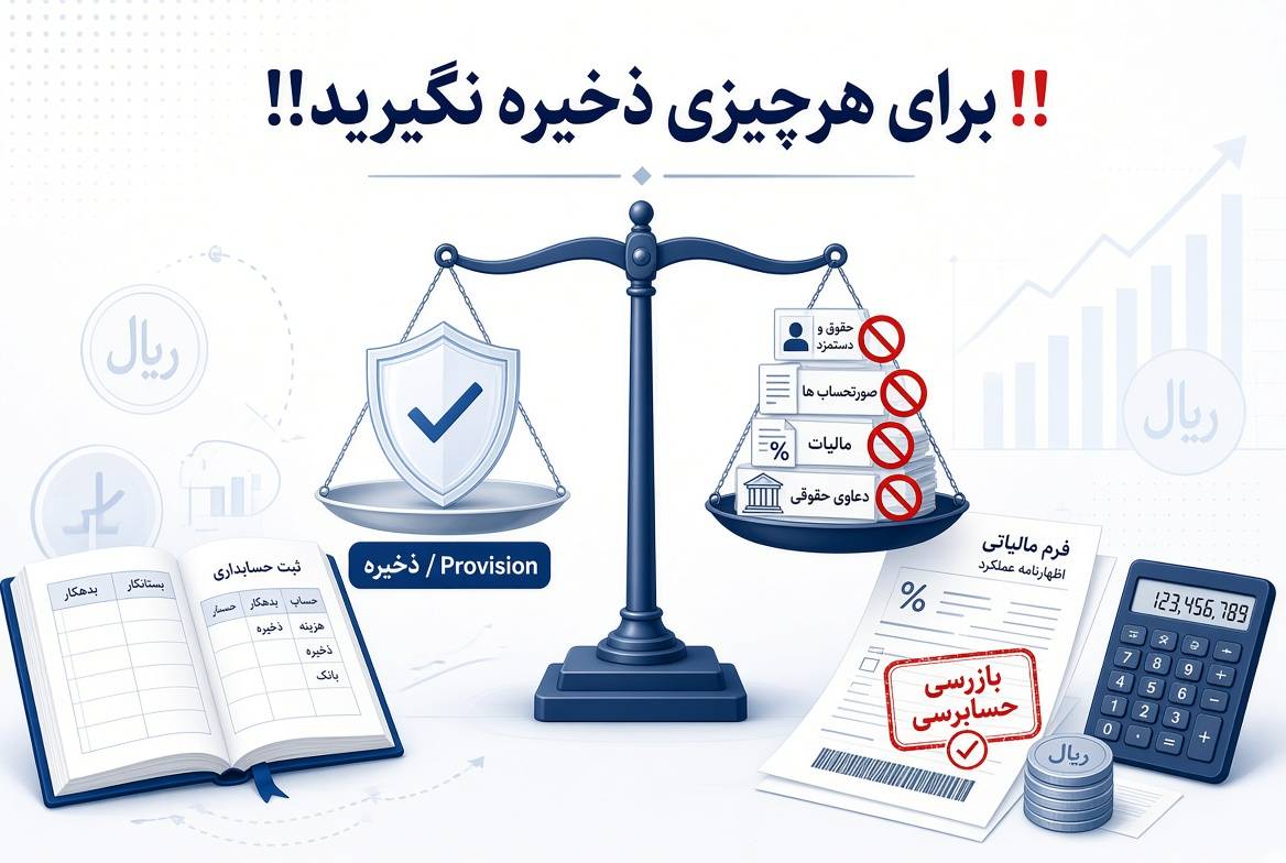 ذخایر هزینه ها